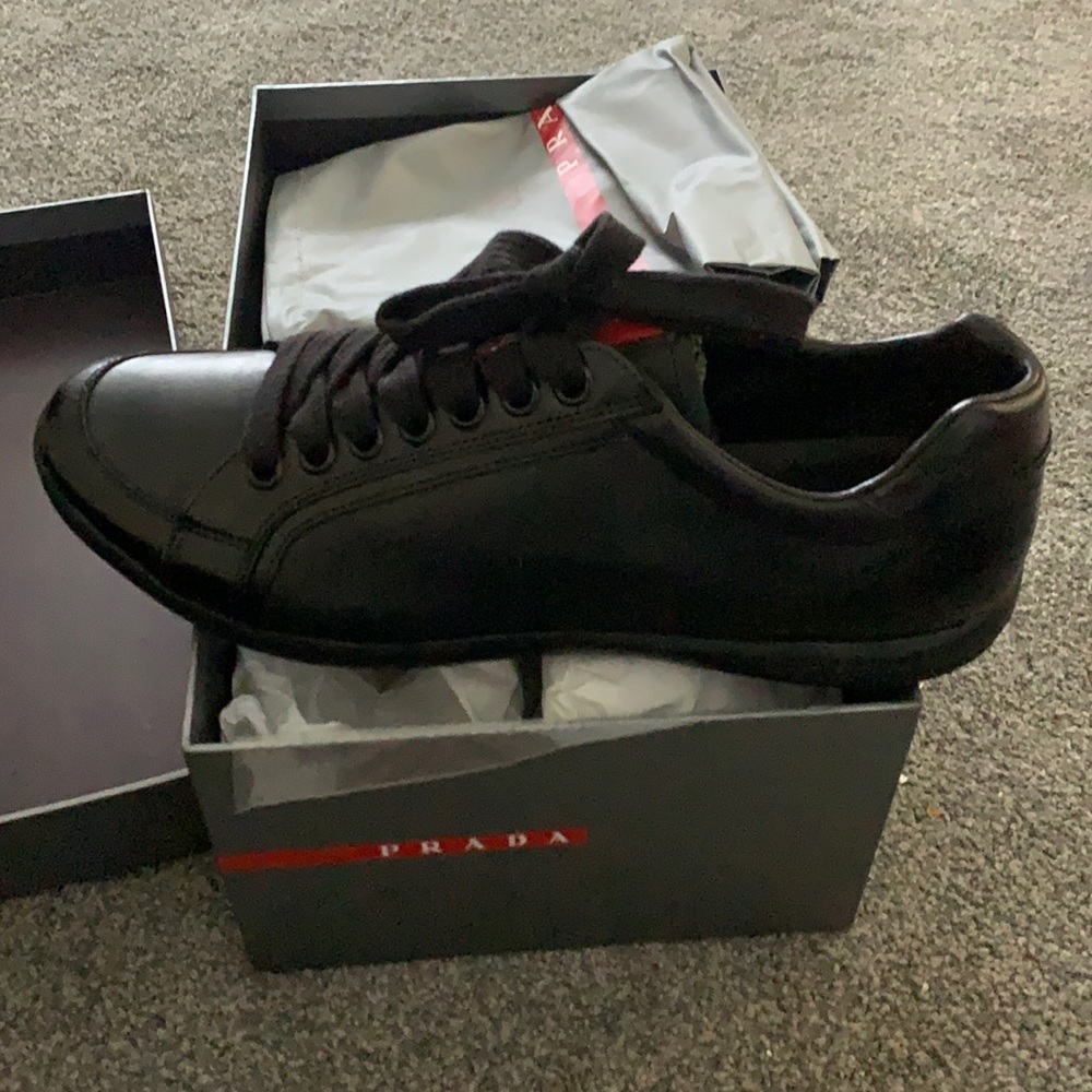 Prada sneakers dress shoes